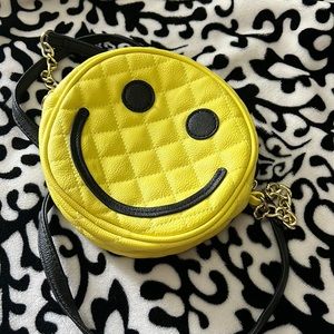 Betsey Johnson Luv Betsey Smiley Face Crossbody